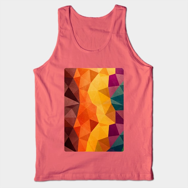 Color Poly Tank Top by OrangeFox